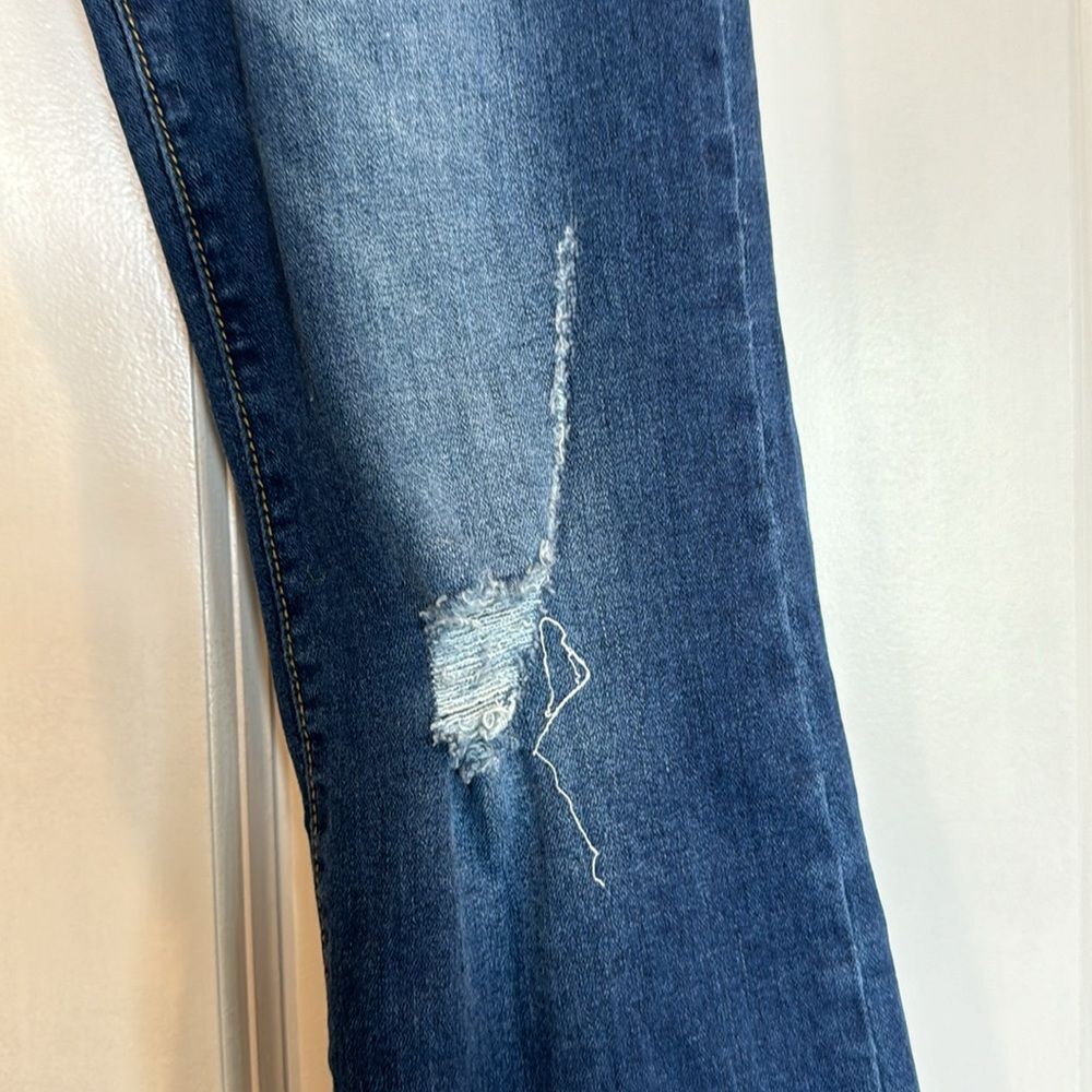 Egs California Flare distressed released hem jeans - Picture 2 of 11